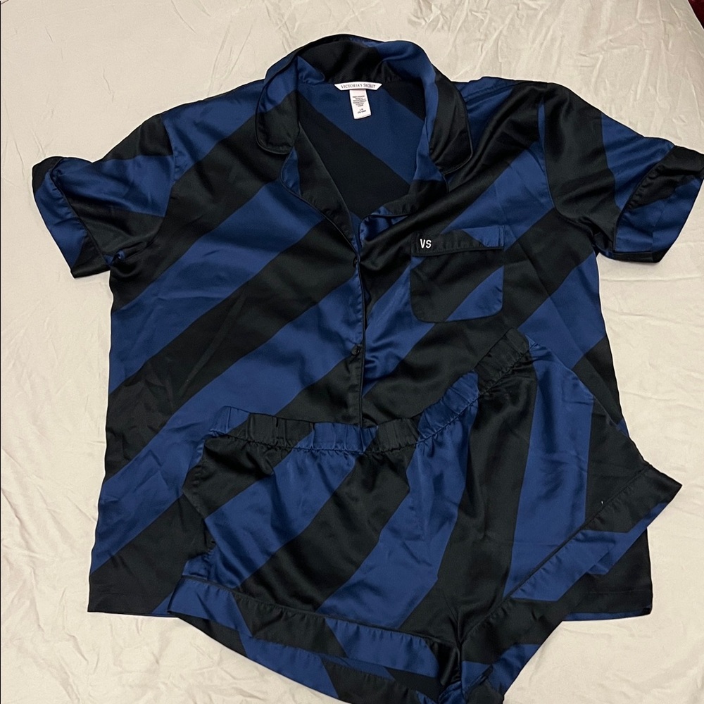 Vintage Victoria Secret Silk Pajama Set